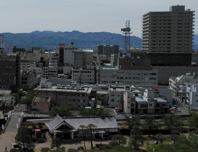 舞鶴城天守台から2019/04/28撮影